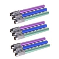 9Pcs Metal Pencil Lengthened Extender Holder Random