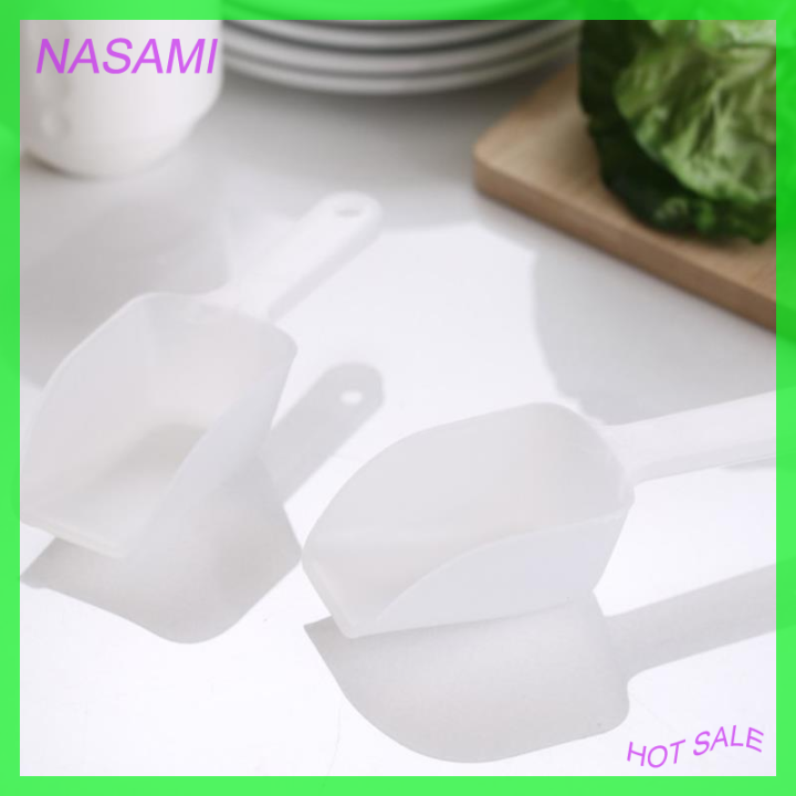 NASAMI Multi Purpose Plastic Kitchen Scoops Canisters Ice Scooper