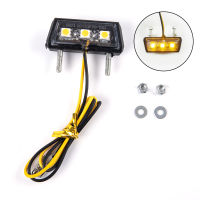 ???【จัดส่งรวดเร็ว】ไฟป้ายทะเบียนมอเตอร์ไซค์ไฟ LED กันน้ำซองใส่ใบขับบี่12V