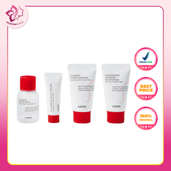 Cosrx Acne Hero kit Mild Kelontong Cantik Lazada Indonesia