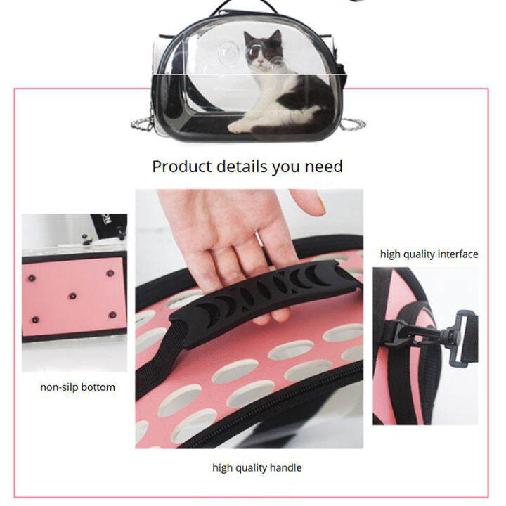 pet-carrier-for-cat-folding-dog-bag-collapsible-space-travel-backpack-single-shoulder-handbag-portable-transport-cage-products