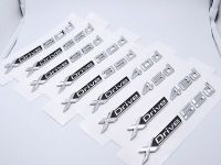 5X ABS Chrome Car Xdrive Emblem Trim Sticker X Drive 20D 25D 28D 30D 35D 40D 45D 48D 55D For BMW X1 X3 X5 X6 E83 E84 F25 F26