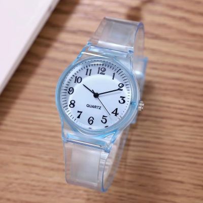【Hot seller】 AliExpress Foreign Trade Womens European and Personality Student Transparent Silicone Digital