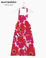 MARIMEKKO PIENI UNIKKO APRON HOME ผ้ากันเปื้อน ลายดอกไม้ สีแดง