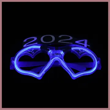 Magic Bluetooth APP Control Led Goggles USB Charge Luminous Shine Glasses  Sunglasses Electric Syllables Party DJ Party Eye Glasses Christmas Gifts  Christmas Decorations | Wish