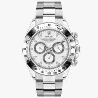 นาฬิกาข้อมือ Rolex Daytona  Steel Bezel Black white Ref.116520 (TOP SWISS) 4130  สินค้าพร้อมกล่อง+การ์ด (ขอดูรูปเพิ่มเติมได้ที่ช่องแชทค่ะ)