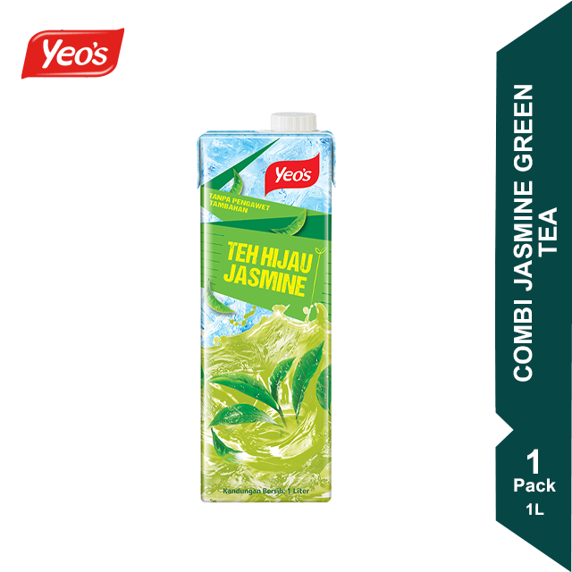 Yeos Asian Drinks Jasmine Green Tea - Combi 1L [KL & Selangor Delivery ...