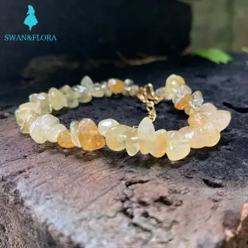 Natural Crystal Stone Bracelet color option  SH100355  Kaya Online
