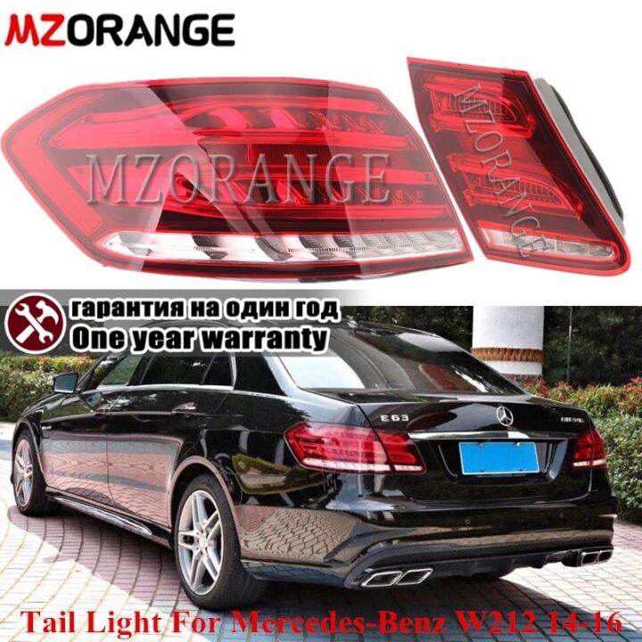 LED Tail Lights For MercedesBenz E Class W212 E350 E300 E250 E63 20142016 Sedan Lamp ABS