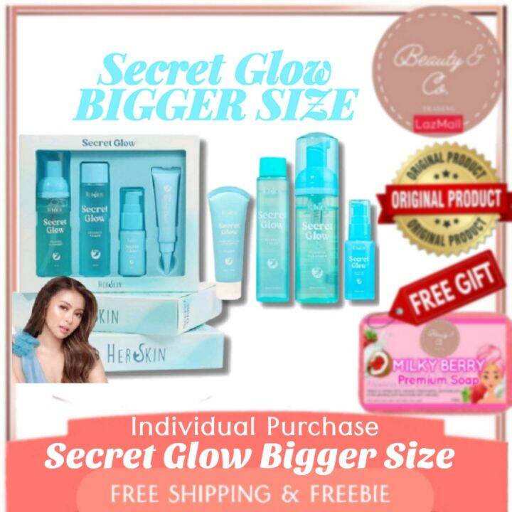 Secret Glow Set (regular set) Herskin, Secret Glow Big size individual