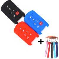 ۩❁○ WFMJ Silicone Protect Smart 6 Buttons Remote Key Chain Cover Bag For HYQ14ADR 2011 2012 2013 2014 2015 2016 2017 Toyota Sienna