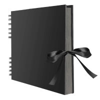 Photo Albums 80 Black Pages Memory Books A4 Craft Paper DIY Scrapbooking Picture Wedding Birthday Childrens Gift