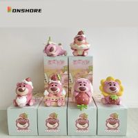 Disney Lotso Dessert Party Series Blind Box Cute Kawaii Lotso Pvc Statue Anime Figurine Model Decoration Toy Girl Toy Gifts