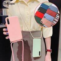 {OLI STUDIO} Crossbody สายไฟ StrapCover ForRealme6 55S5iSilicone ป้องกันกรณีฤดูใบไม้ร่วง ForX3Pro