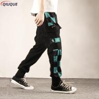 Anime Demon Slayer Casual Cargo กางเกง Kamado Tanjirou Agatsuma Zenitsu Tomioka Giyuu Sweatpants แฟชั่น Unisex Overalls