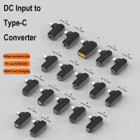 OKDEALS 5/9/20V DC To Type C Converter PD 100W 5.5X2.5 7.4X0.6เพาเวอร์อะแดปเตอร์มือถือมืออาชีพโทรศัพท์ USB C เชื่อมต่อสำหรับการสำนักงานบ้าน Lenovo/HP/Dell