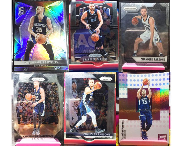 Chandler Parsons RC/Parallels/Inserts/Base nba cards | Lazada PH