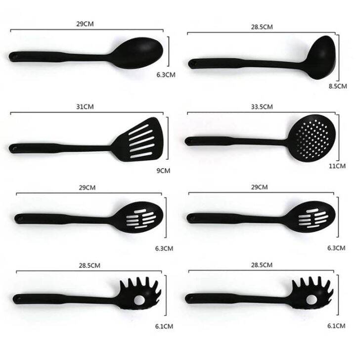 BUY1TAKE1! Plastic Slotted Spoon Soup Ladle Slotted Spatula Skimmer