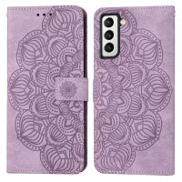 เคสหน้ังกลับมือถือนูนรูปแมนดาลาสำหรับ S23 Samsung Galaxy + 5G