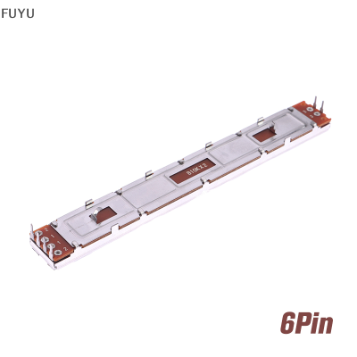 FUYU 128mm Mixer Fader B10K ช่องเดียวและ Dual Channel B103 STRAIGHT sliding Potentiometer ความยาวรวม12.8cm stroke 100