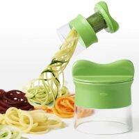 4 in 1 Handheld Spiralizer Vegetable Fruit Slicer Adjustable Spiral Salad Tools