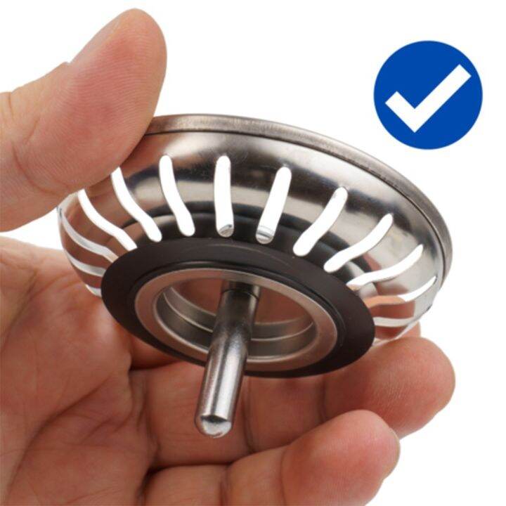 5PCS Kitchen Bathroom Sink Drain Rubber Gasket Basket Strainer Washers