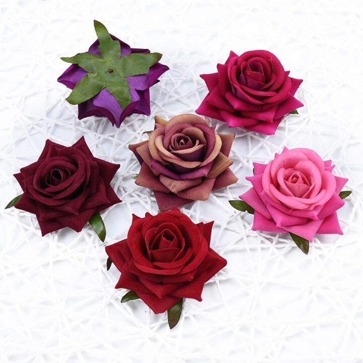 cw-5-10pieces-flannelsilk-flowers-wall-artificialforwedding-decoration-diy-bride-a-cap-ornamental-flowerpot-hot