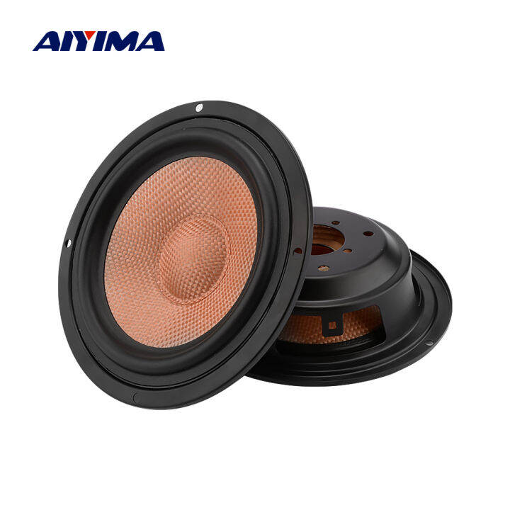 AIYIMA 2Pcs 6.5 Inch Speaker Woofer Passive Radiator Bass Radiator