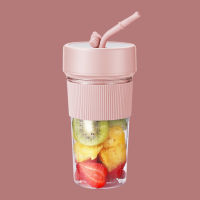 Besteffie ถ้วยกั้นน้ำผลไม้พกพากับท่อดูดน้ำ Portable Blender เครื่องทำน้ำผลไม้ขนาดเล็กสำหรับใช้ในบ้าน