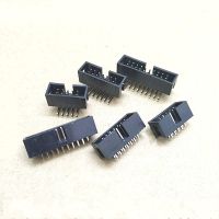 100PCS DC3 6P 8P 10P 14P 16P 20P 26P 34P 40P 50P 64P 2.54Mm Socket Header Connector ISP ชาย Double-Spaced ตรง IDC JTAG