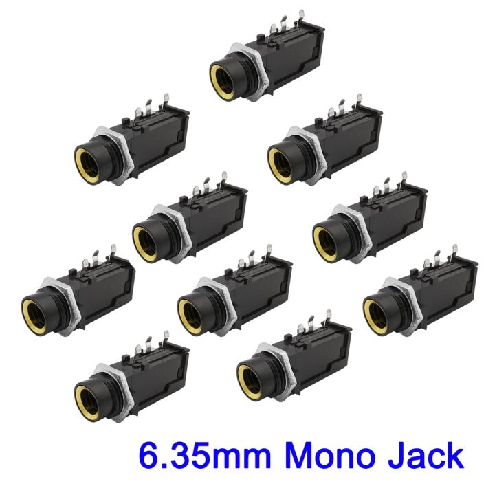 6.35mm Female Stereo PCB Audio Double Jack Socket - China Phone Jack, Double  Jack