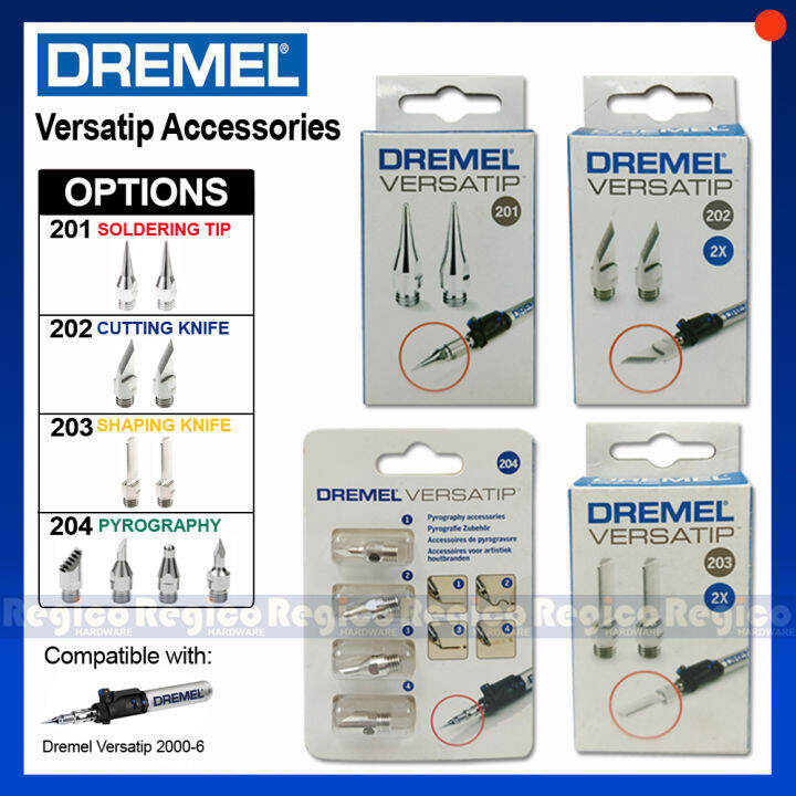 Dremel 201 202 203 204 Shaping Cutting Knife Soldering Tip Pyrography