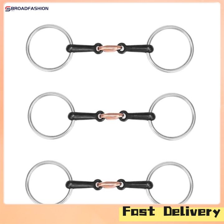 Brittany Pozzi Smooth O-Ring Snaffle Bit - Horse.com