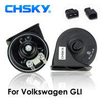 CHSKY Car Horn Snail type Horn For Volkswagen GLI 1999 to 2011 12V Loudness 110-129db Horn Long Life Time High Low Klaxon