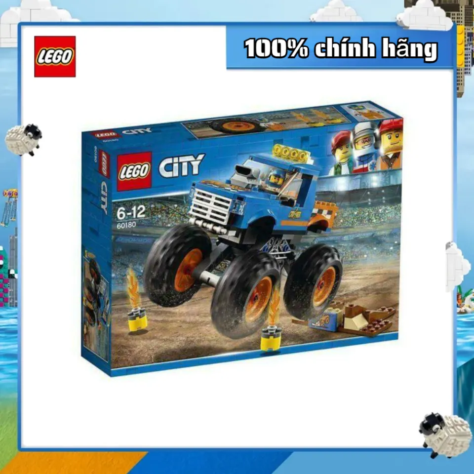 lego city great vehicles monster truck 60180