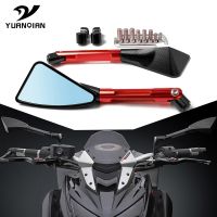 Motorcycle Mirrors Racing Sport Bike Rear View Mirror For YAMAHA ys 150 tmax 530 500 tdm 850 fz6n mt10 c8 nmax 155 fazer8 MT07