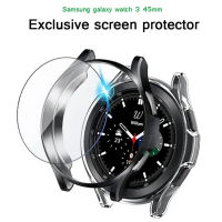 กระจกสำหรับ Samsung Galaxy Watch 3 45 มม.41 มม./46 มม./42 มม.เกียร์ S3 Frontier /S2/กีฬา 3D HD ฟิล์ม Active 2 40 มม.44 มม.ป้องกันหน้าจอ-nxfnxfnxghnxgb