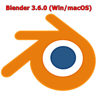 Blender 3.6.0 (Win/macOS) โปรแกรมออกแบบ 3D