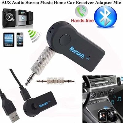 3.5mm Jack Aux Handsfree Wireless Car Bluetooth Receiver Kit Adapter For Headphone MP3 Music Audio Reciever Adapter