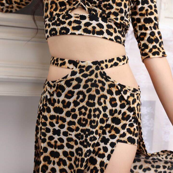 hot-dt-2022-new-belly-skirt-leopard-pantern-group-clothes-practice-dancing-exercise