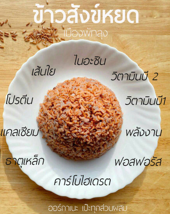 ข้าวสังข์-หยดเมืองพัทลุง-ข้าวออแกนิค-ได้รับรองgi