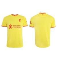 2021/22 Liverpool Third #8 Naby Keita Authentic Yellow Jersey