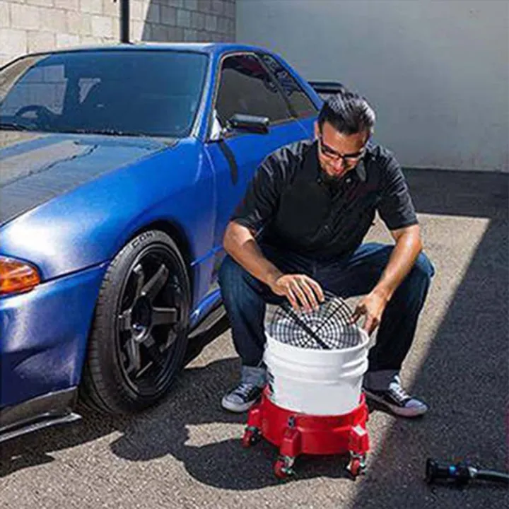 【Fast Delivery】Car Wash Bucket Grit Guard Scratch Preventing Insert