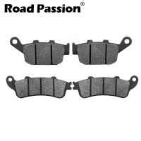 ‘；【。 Motorcycle Front And Rear Brake Pads For Honda FES125 FES 125 &amp; FES150 FES 150 Pantheon 2003-2006 FES 250 Foresight 2000-2005