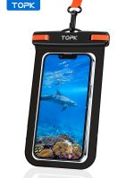 TOPK E01 Waterproof Phone Pouch,Universal IPX8 Waterproof Phone Case Dry Bag with Lanyard for iPhone Samsung Up to 7.0 inch