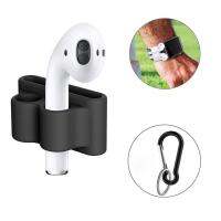 Stand case For Apple watch series 3 2 1 airpods holder silicone clip anti lost hook 4 band protection earphone acessory