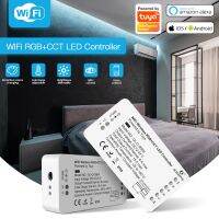 ┅ 1stSeller Gledopto Yandex WiFi Controller RGBCCT DC12-24V Tuya App Warm Cold Dimmable Strip