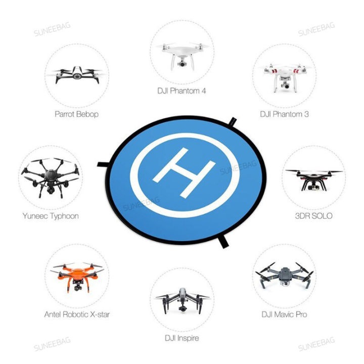 landing-pad-drone-take-off-and-landing-แผ่นลานจอดโดรน-แผ่นจอดโดรน-ลานจอดโดรน-ของแท้100