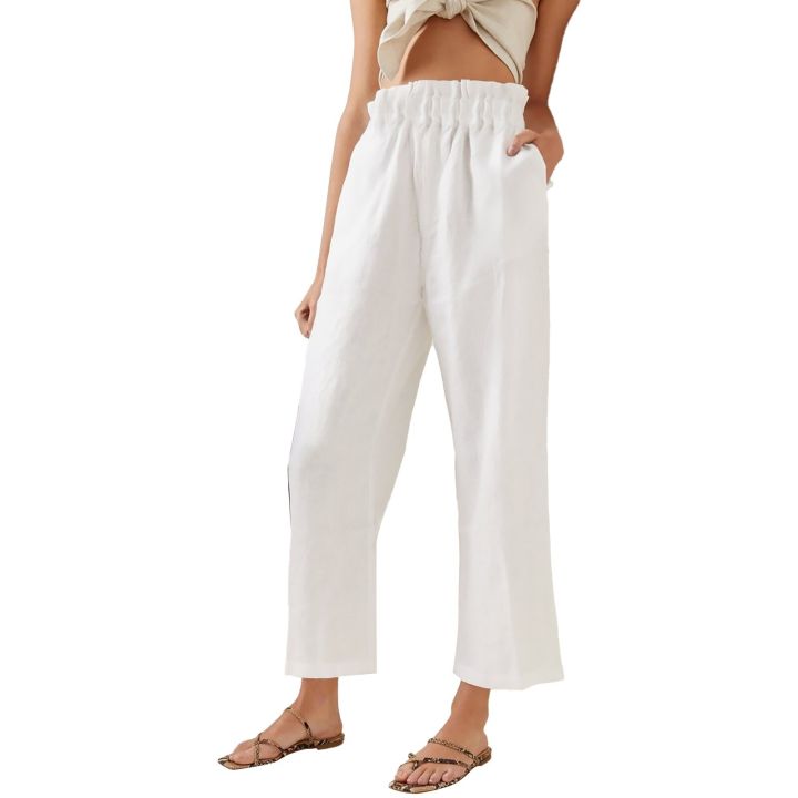 cotton-and-linen-casual-pants-women-solid-color-pleated-pocket-pants-ladies-cotton-slacks-ladies-home-wear-clothes-2023-new