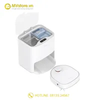 Robot Hút Bụi Lau Nhà Xiaomi Dreame Bot W10 – Tự Động GIặt Giẻ Và Sấy Khô - Lực Hút 4000Pa, Pin 6400mAh - Hàng Chính Hãng Mới 100% - Bảo Hành 12 Tháng